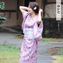 헤이안 유카타 4set [일본 전통 의상 여성 동양풍 기모노 패턴] - 일시품절. 재입고예정