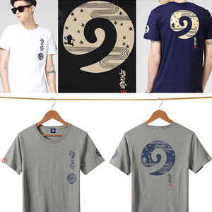 Go-coo 몽키테일 cotton 티셔츠 [일본 정품 고쿠티 오공티 남자 반팔 티셔츠 L~XL]
